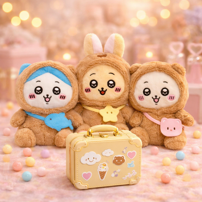 Juego de maletas Kawaii Lucky Scoop de 14 pulgadas