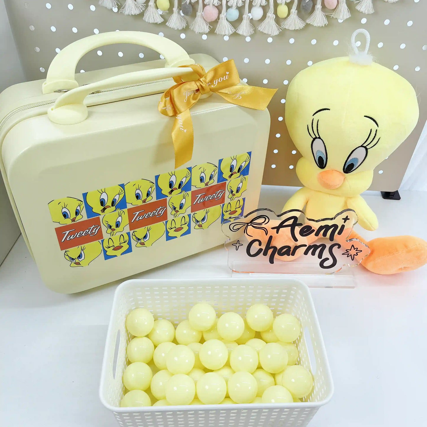 Juego de maletas Kawaii Lucky Scoop de 14 pulgadas