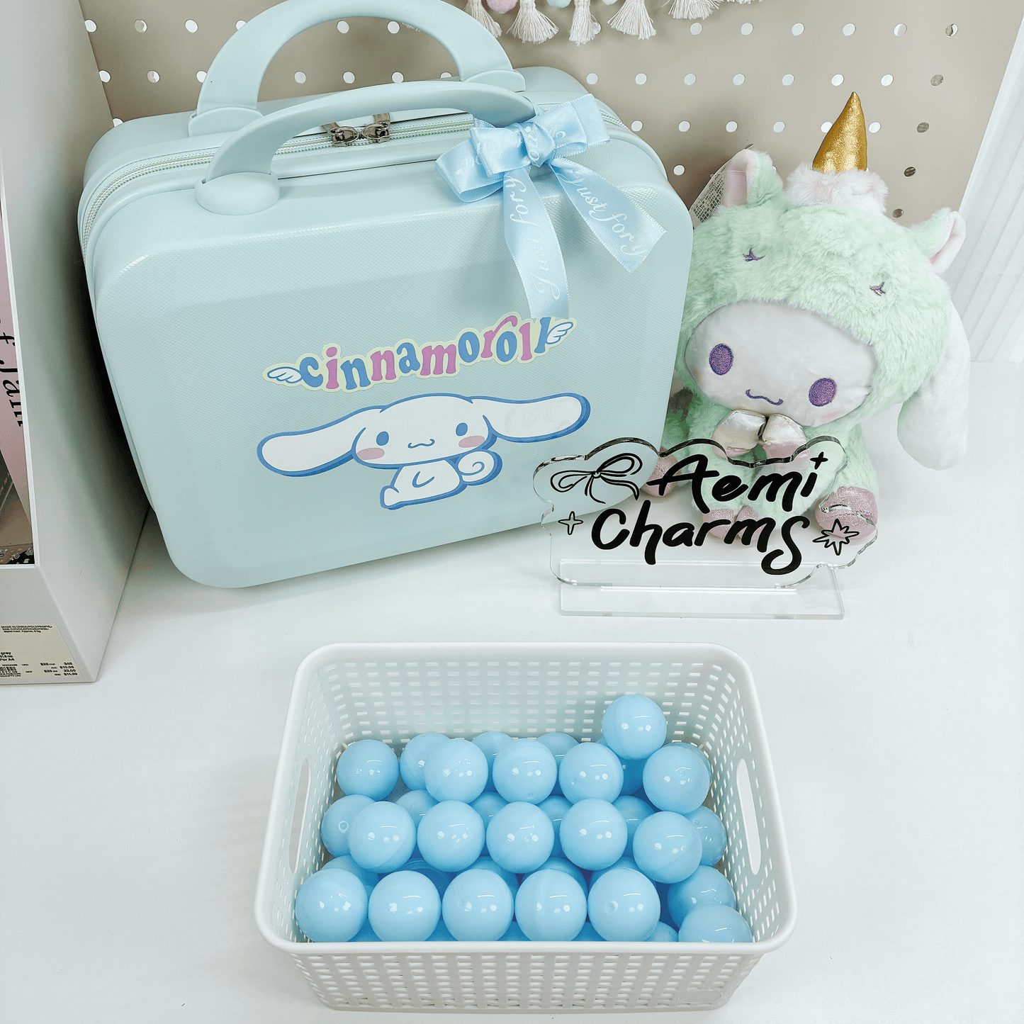 Juego de maletas Kawaii Lucky Scoop de 14 pulgadas