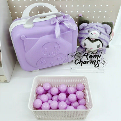 Juego de maletas Kawaii Lucky Scoop de 14 pulgadas