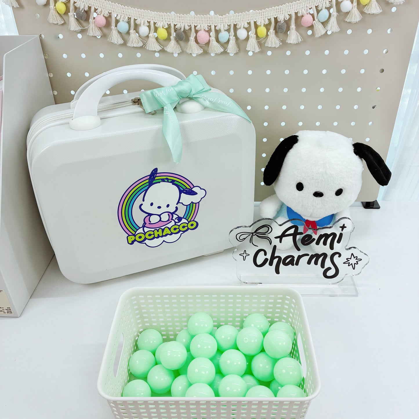 Juego de maletas Kawaii Lucky Scoop de 14 pulgadas